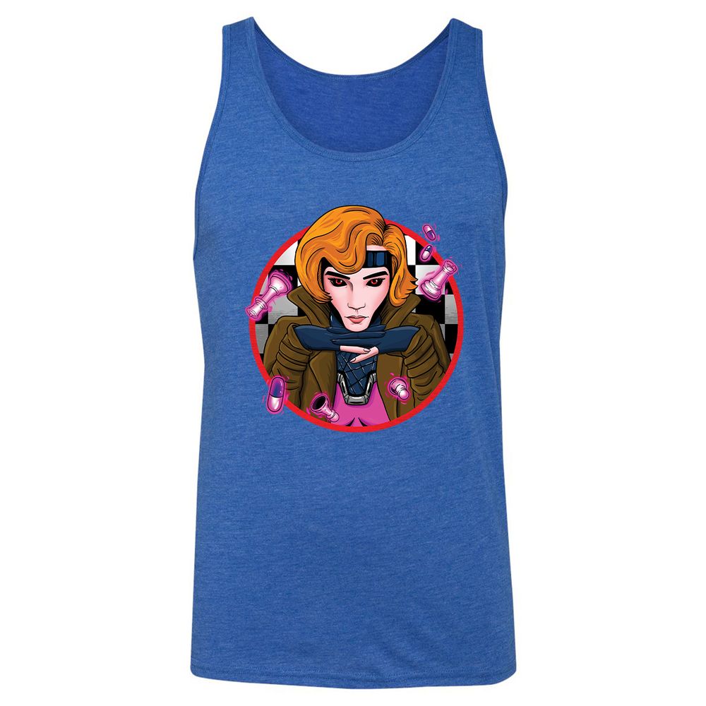 Unisex Jersey Tank - BGCS667Q - True Royal Triblend - 12