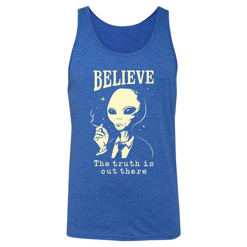 Unisex Jersey Tank - 9X1JT78F - True Royal Triblend - 12