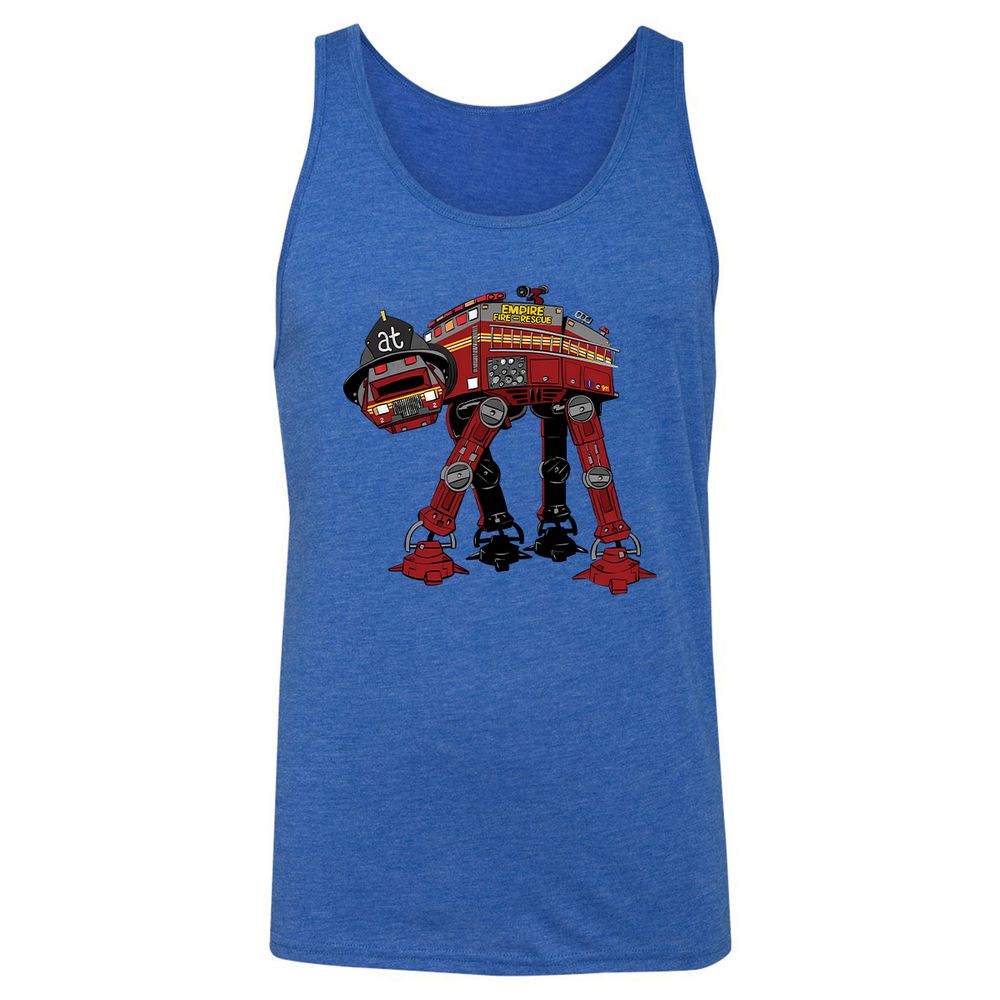 At-At Fire Truck - True Royal Triblend - 12