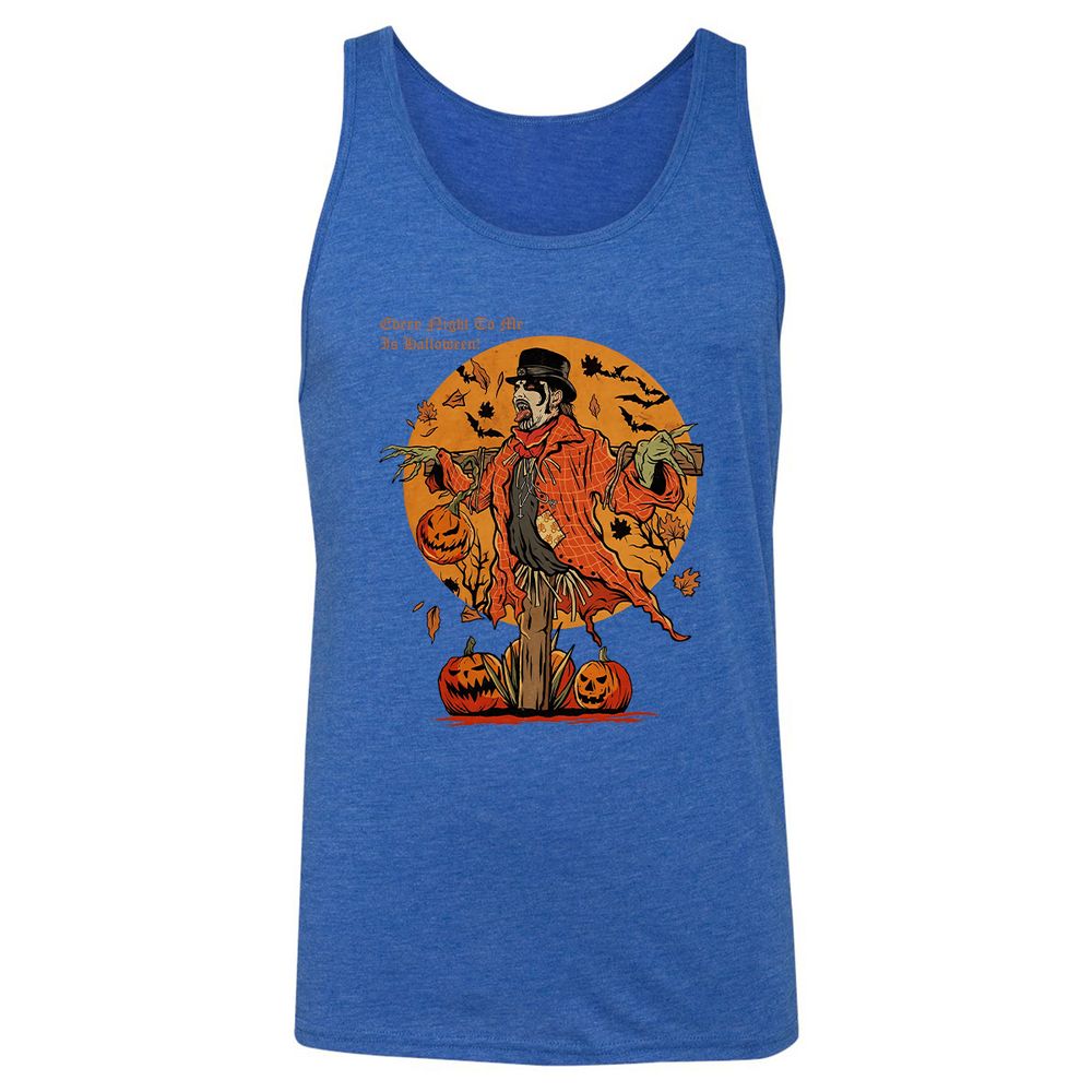 Unisex Jersey Tank - CMHJE4MT - True Royal Triblend - 12