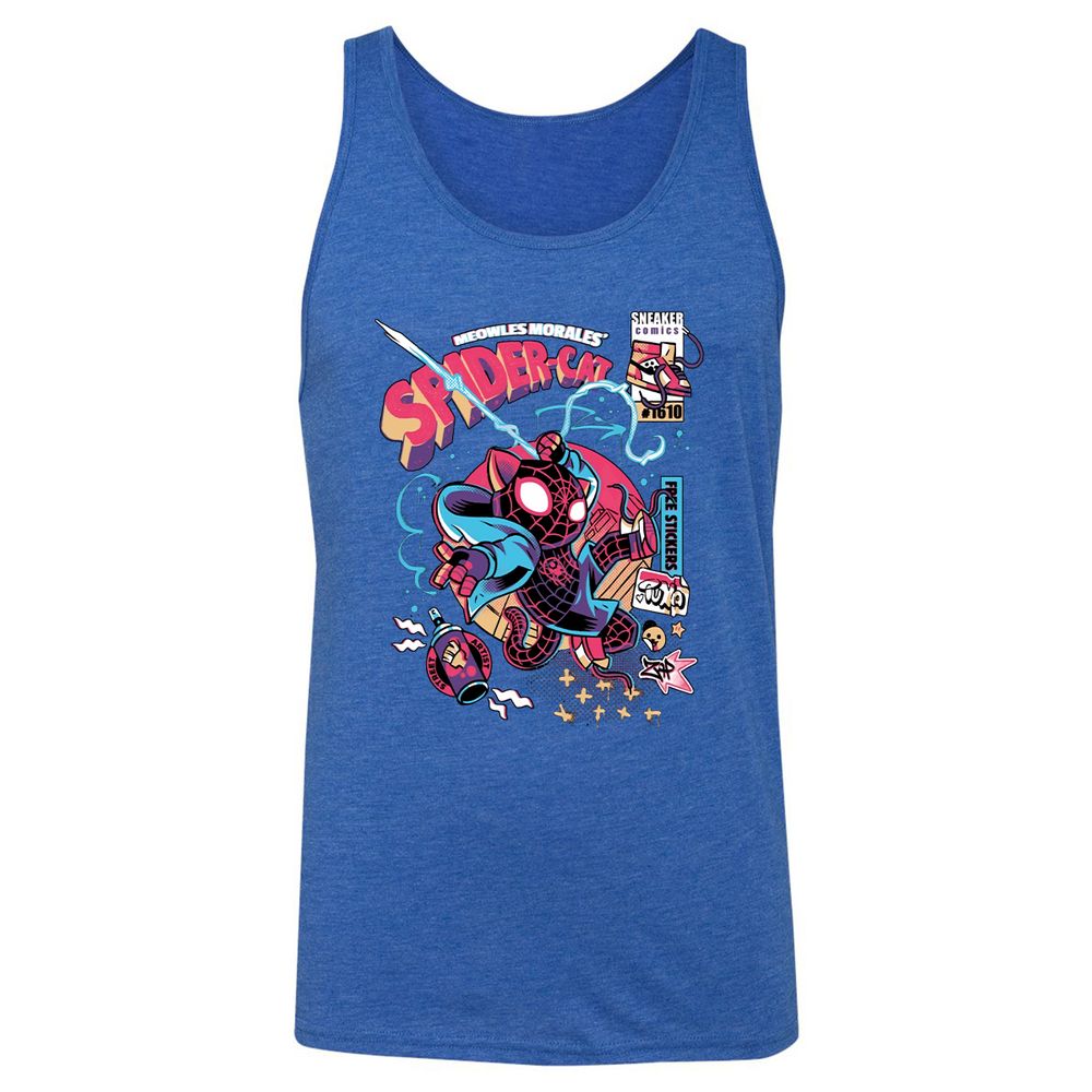 Unisex Jersey Tank - GPQVFUTH - True Royal Triblend - 12