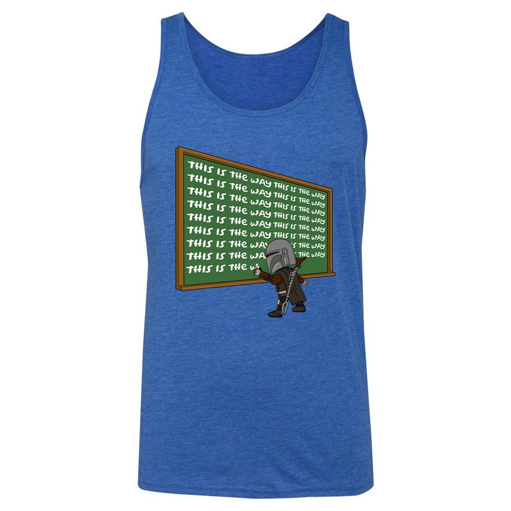Unisex Jersey Tank - ASLK4LBB - True Royal Triblend - 12