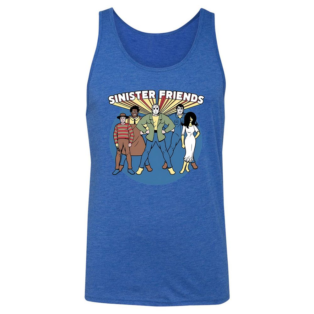 Unisex Jersey Tank - TMADYV23 - True Royal Triblend - 12