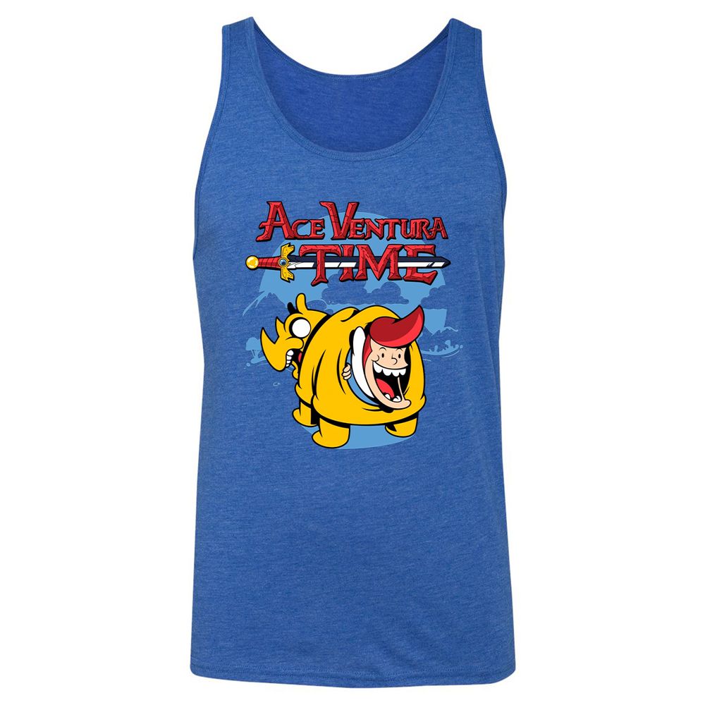 Unisex Jersey Tank - 1TW3JL9A - True Royal Triblend - 12