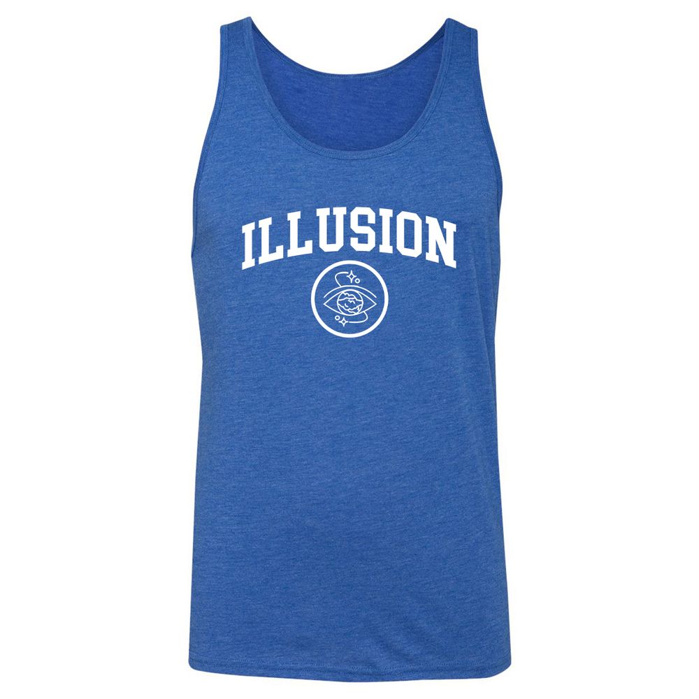 Unisex Jersey Tank - B48FYQXF - True Royal Triblend - 12