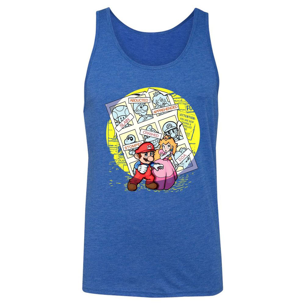 Unisex Jersey Tank - 4GFK8MZU - True Royal Triblend - 12