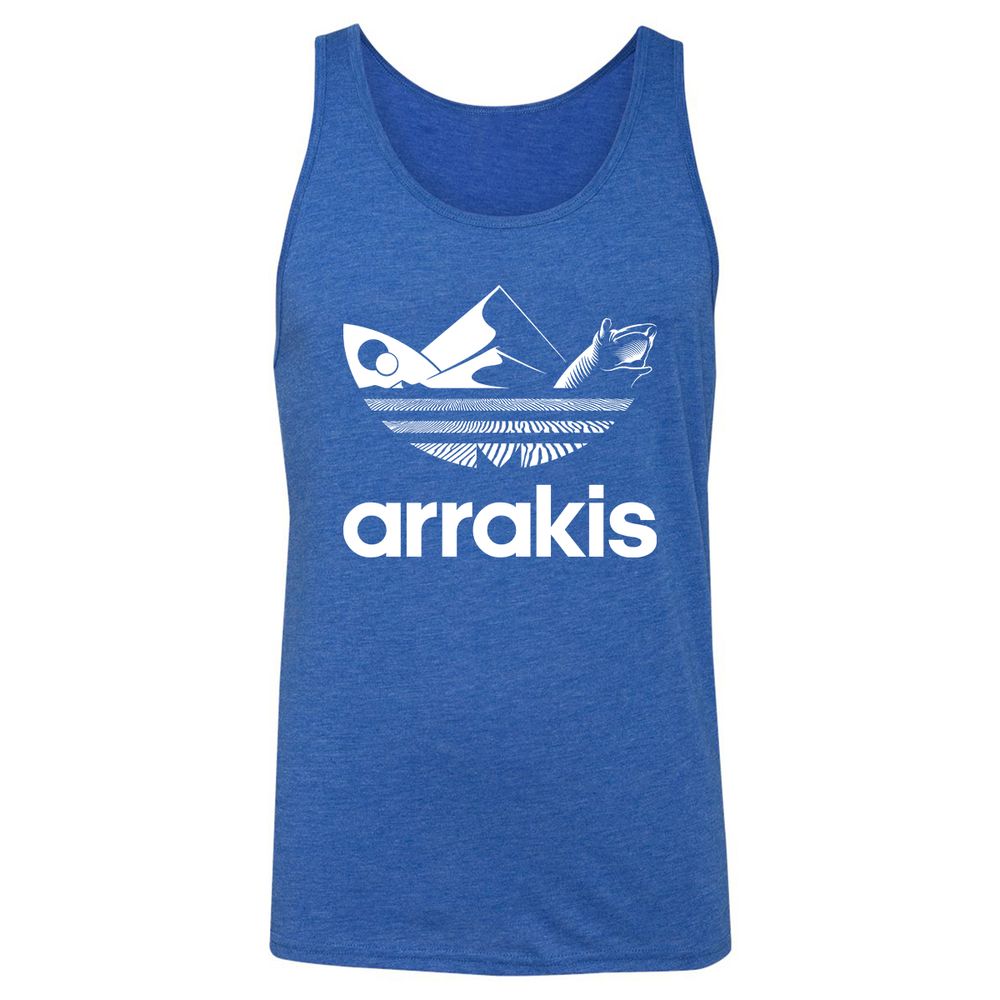 Unisex Jersey Tank - N6RA2XSN - True Royal Triblend - 12