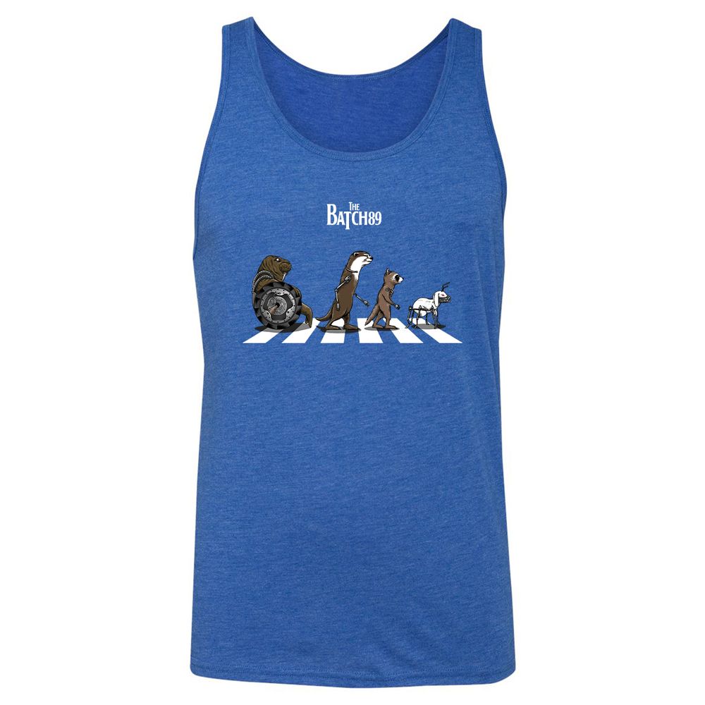 Unisex Jersey Tank - RZ4QXFDQ - True Royal Triblend - 12