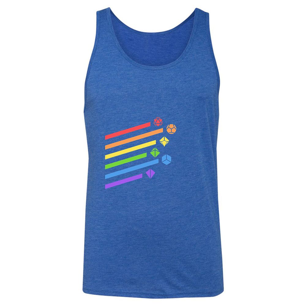 Unisex Jersey Tank - YB5BN3X2 - True Royal Triblend - 12