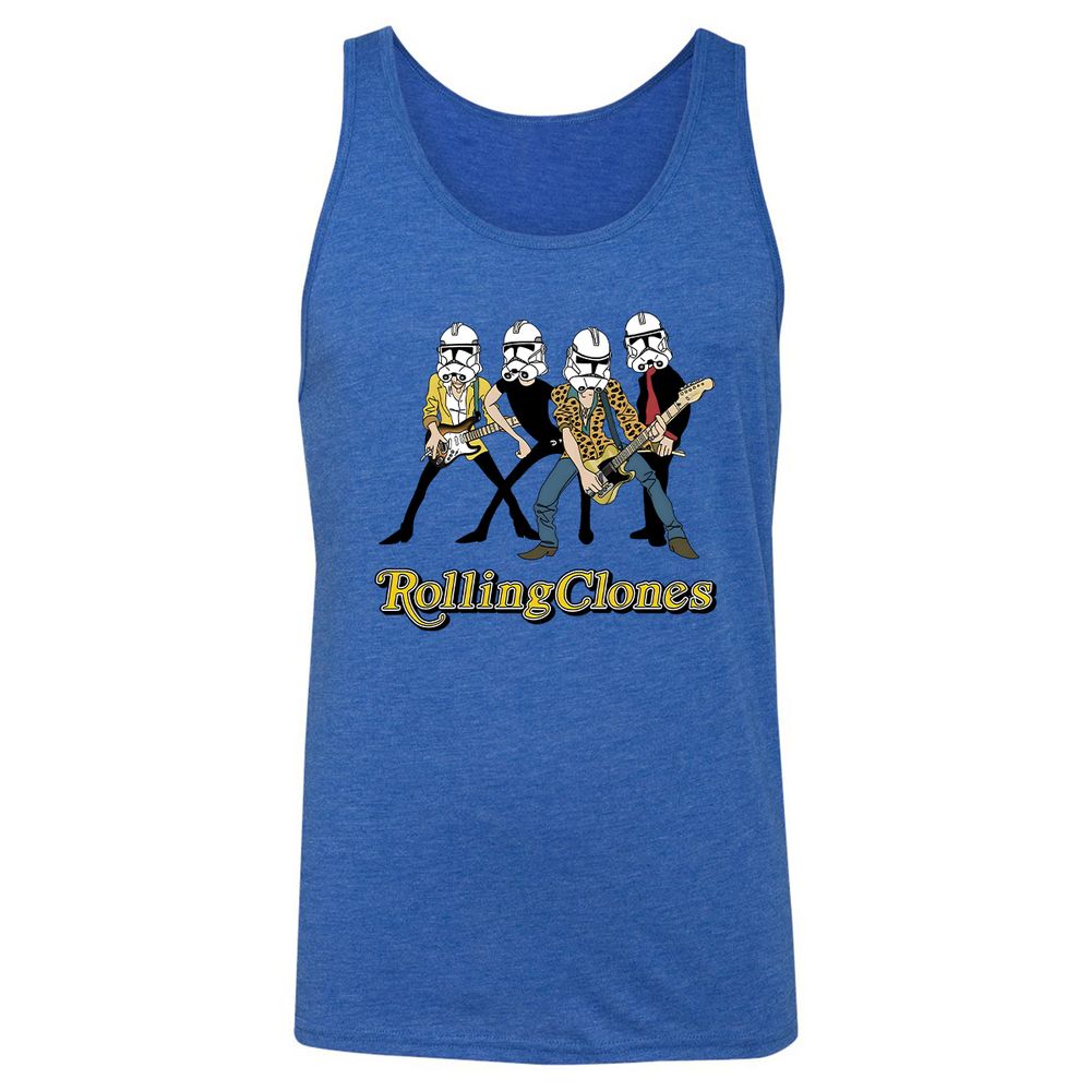 Unisex Jersey Tank - HG7VNNFY - True Royal Triblend - 12