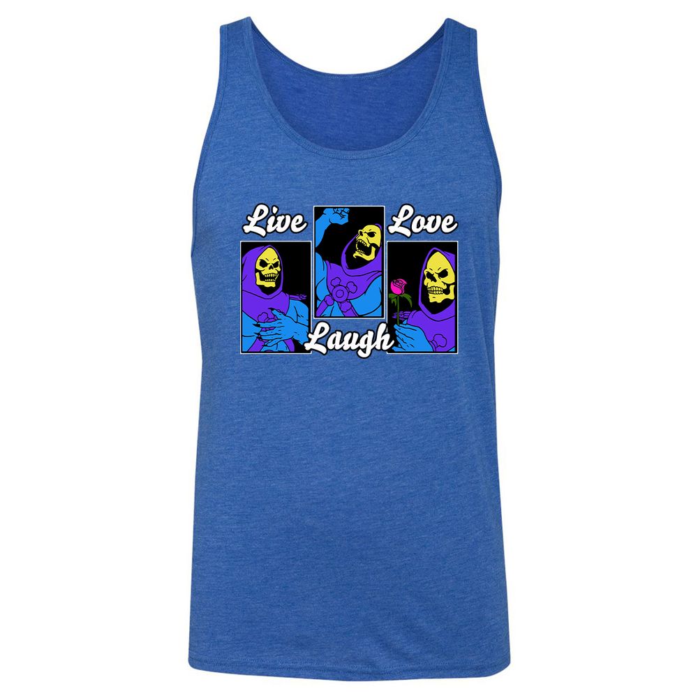 Unisex Jersey Tank - 86NP6G72 - True Royal Triblend - 12