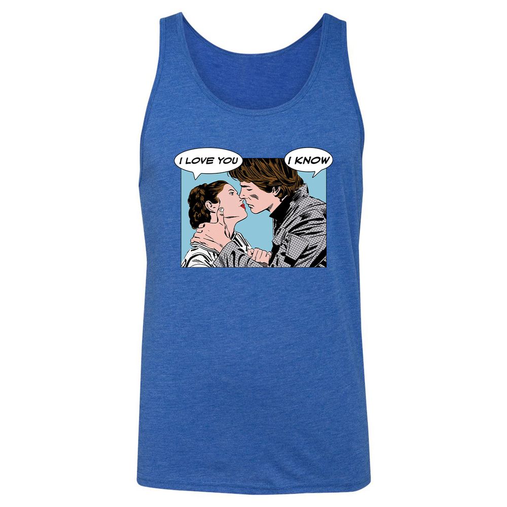 Unisex Jersey Tank - C9WUEBV5 - True Royal Triblend - 12