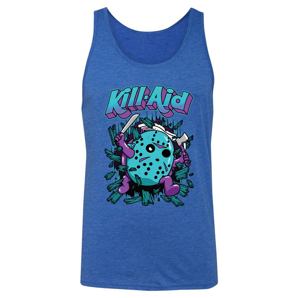 Unisex Jersey Tank - Q8PB2RSA - True Royal Triblend - 12