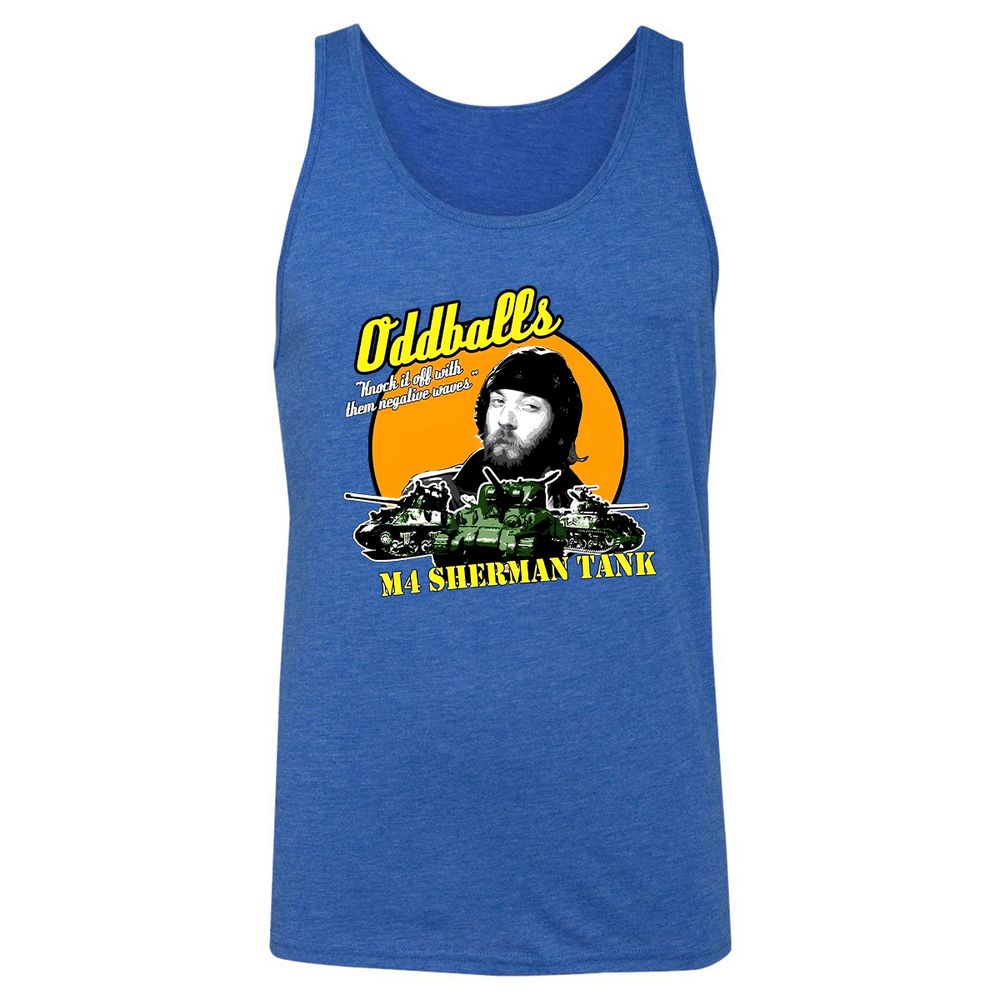 Unisex Jersey Tank - 2AXJ9G22 - True Royal Triblend - 12