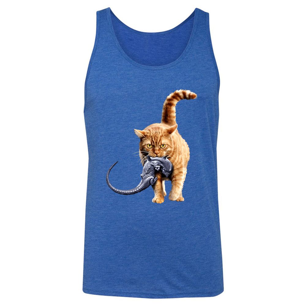 Unisex Jersey Tank - N9Z5SVKW - True Royal Triblend - 12