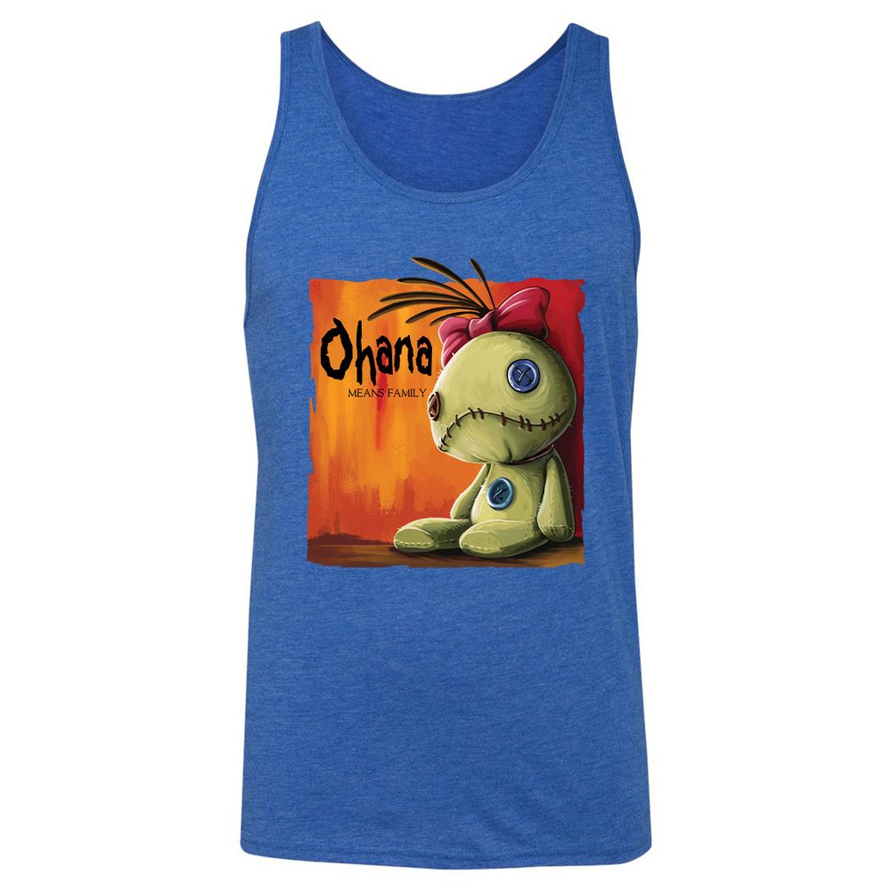 Unisex Jersey Tank - E4YWYMFV - True Royal Triblend - 12
