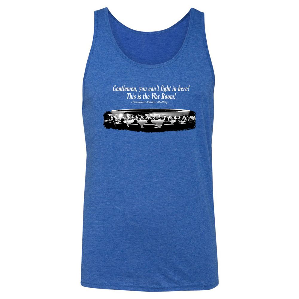 Unisex Jersey Tank - WD4KM2QM - True Royal Triblend - 12