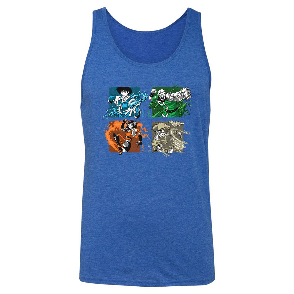 Unisex Jersey Tank - 96LFB2C3 - True Royal Triblend - 12