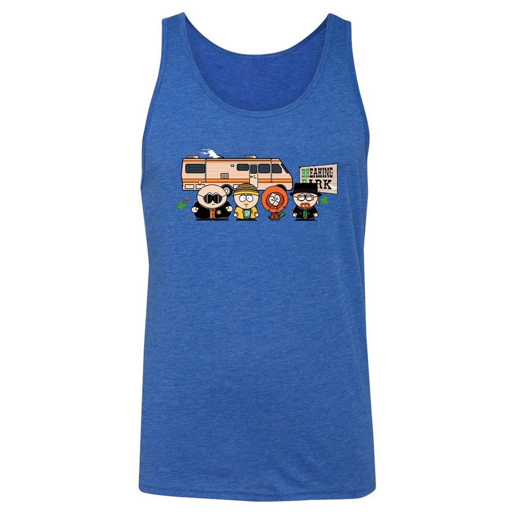 Unisex Jersey Tank - 4R2UKAF5 - True Royal Triblend - 12