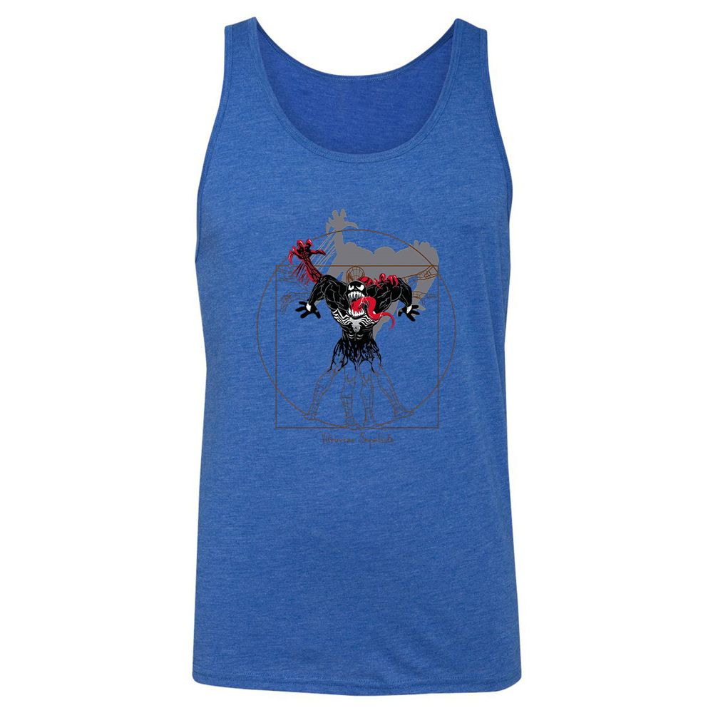 Unisex Jersey Tank - 84CVJ85V - True Royal Triblend - 12