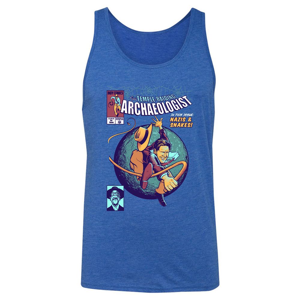 Unisex Jersey Tank - KTVCXCXT - True Royal Triblend - 12