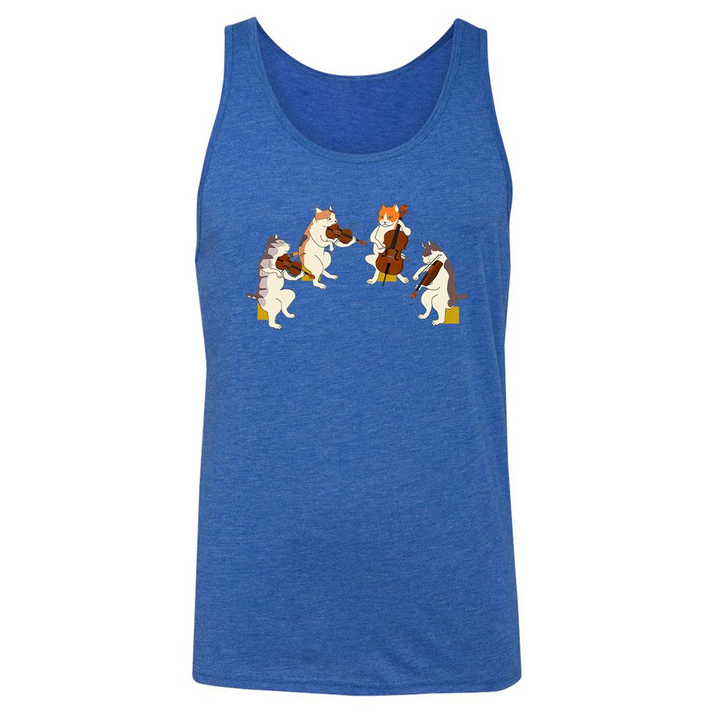 Unisex Jersey Tank - 114C6L6G - True Royal Triblend - 12