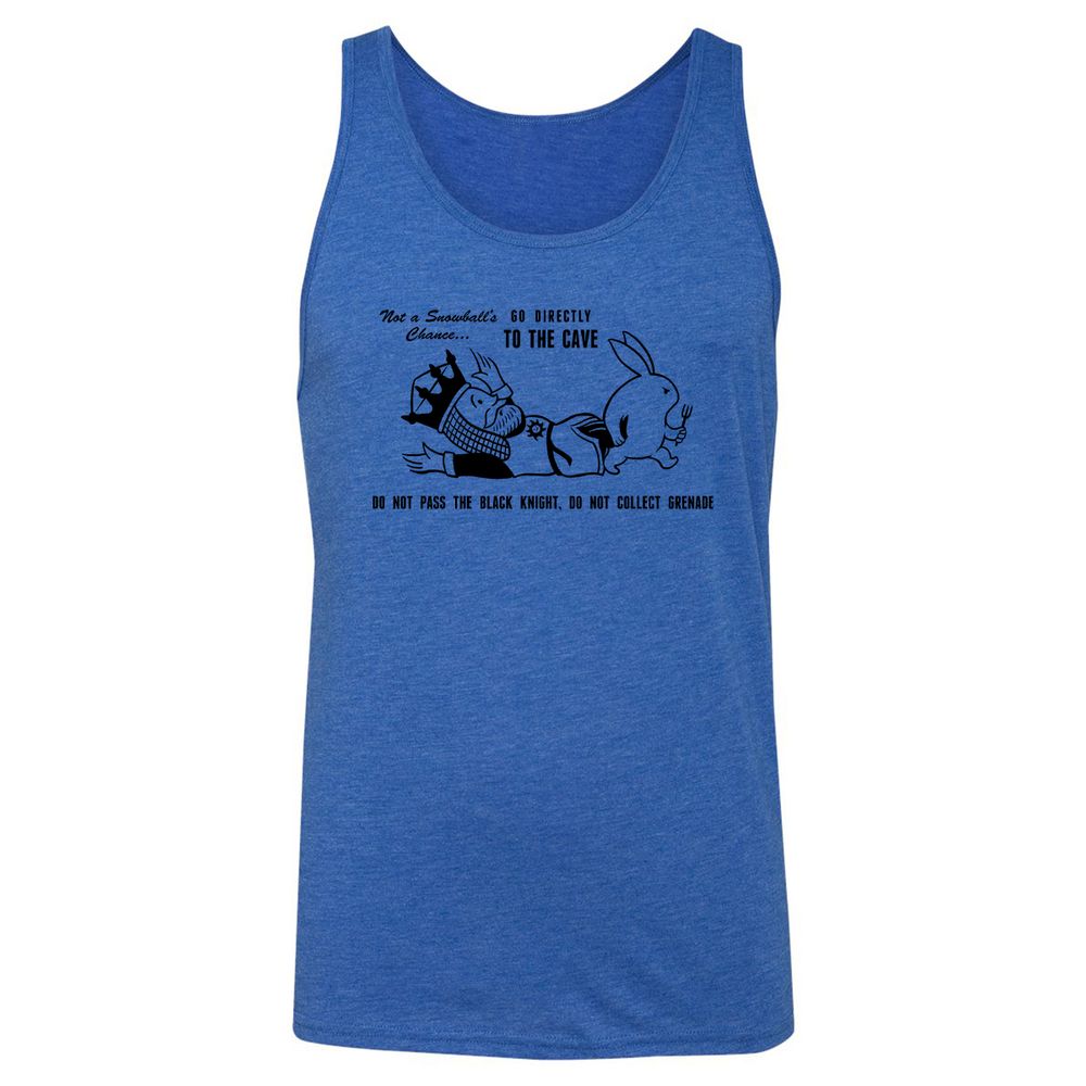 Unisex Jersey Tank - BHVXBF94 - True Royal Triblend - 12
