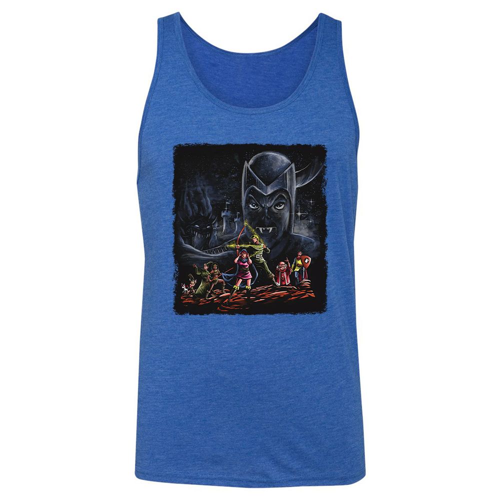 Unisex Jersey Tank - CR2KEDNJ - True Royal Triblend - 12