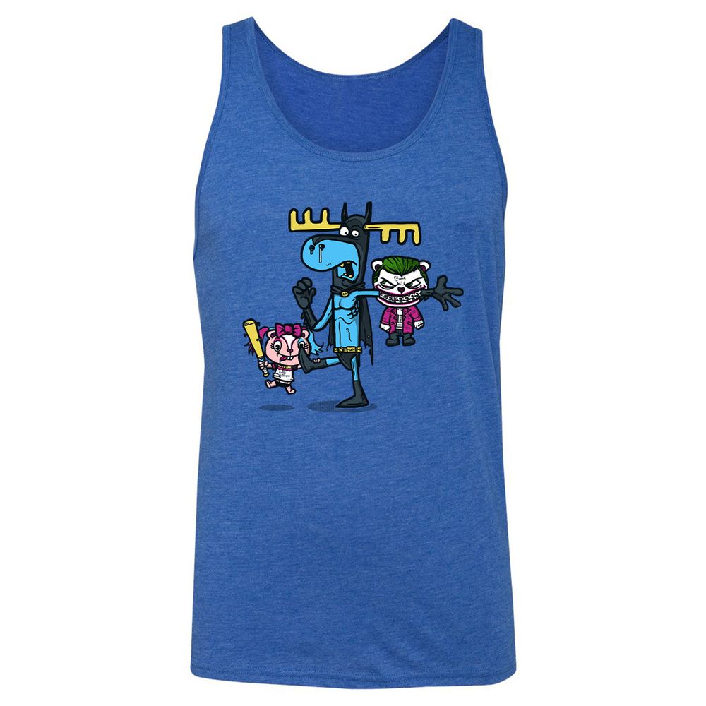 Unisex Jersey Tank - WATYMZJD - True Royal Triblend - 12