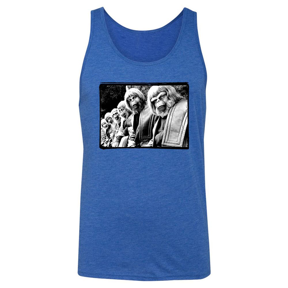 Unisex Jersey Tank - Z67CWHR9 - True Royal Triblend - 12