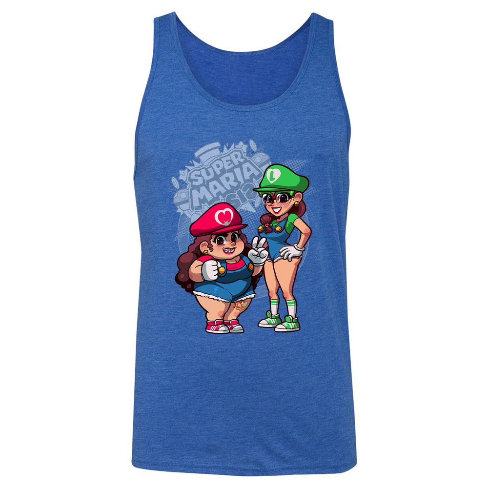 Unisex Jersey Tank - N9XXXAA5 - True Royal Triblend - 12