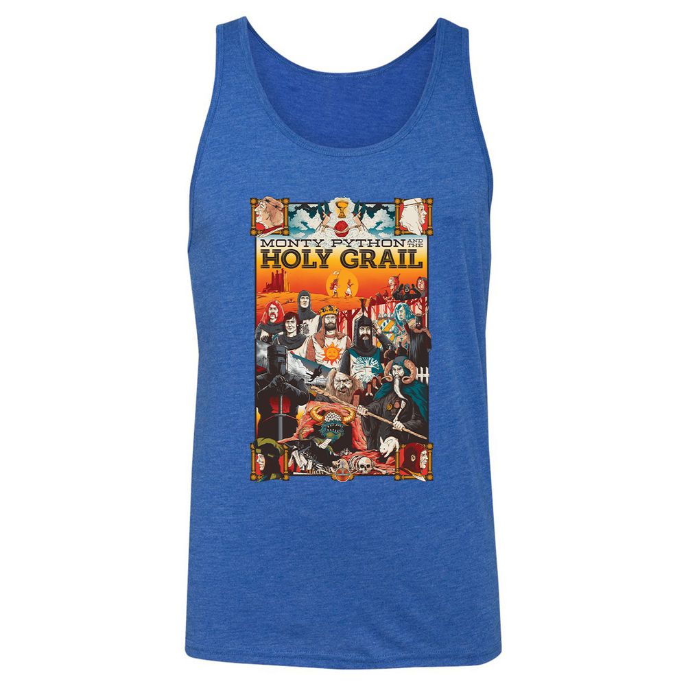 Unisex Jersey Tank - CF756QB2 - True Royal Triblend - 12