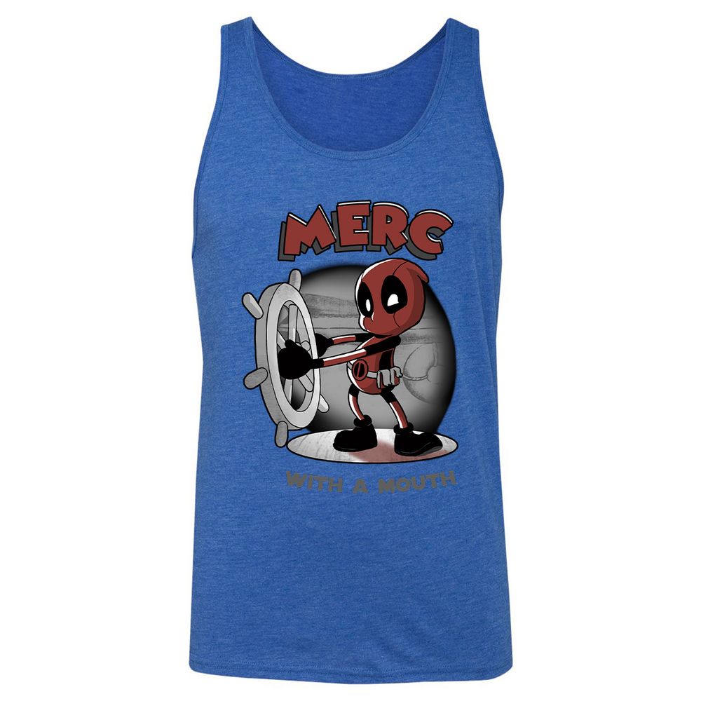 Unisex Jersey Tank - HZHGQYED - True Royal Triblend - 12