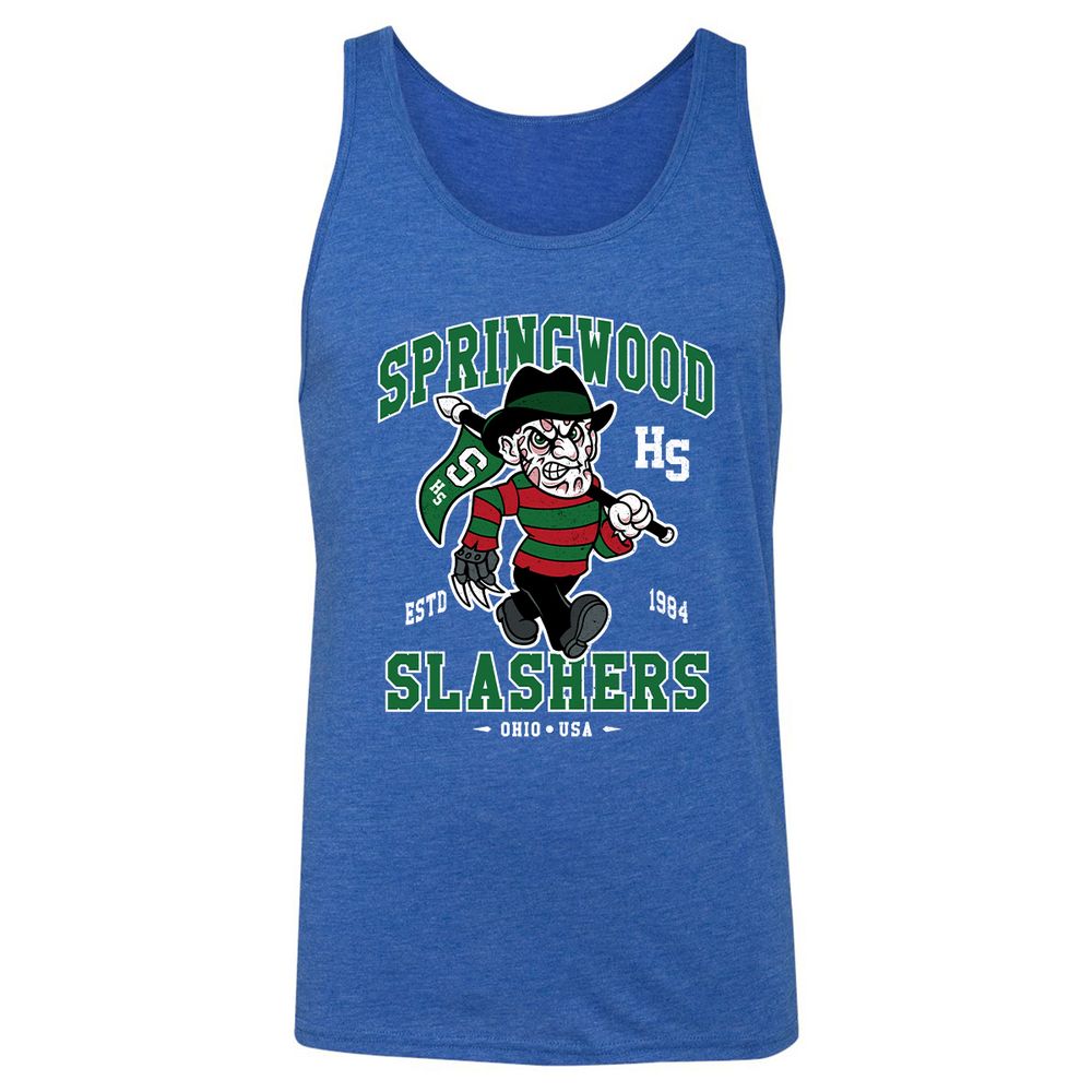 Unisex Jersey Tank - WCJE8FY5 - True Royal Triblend - 12