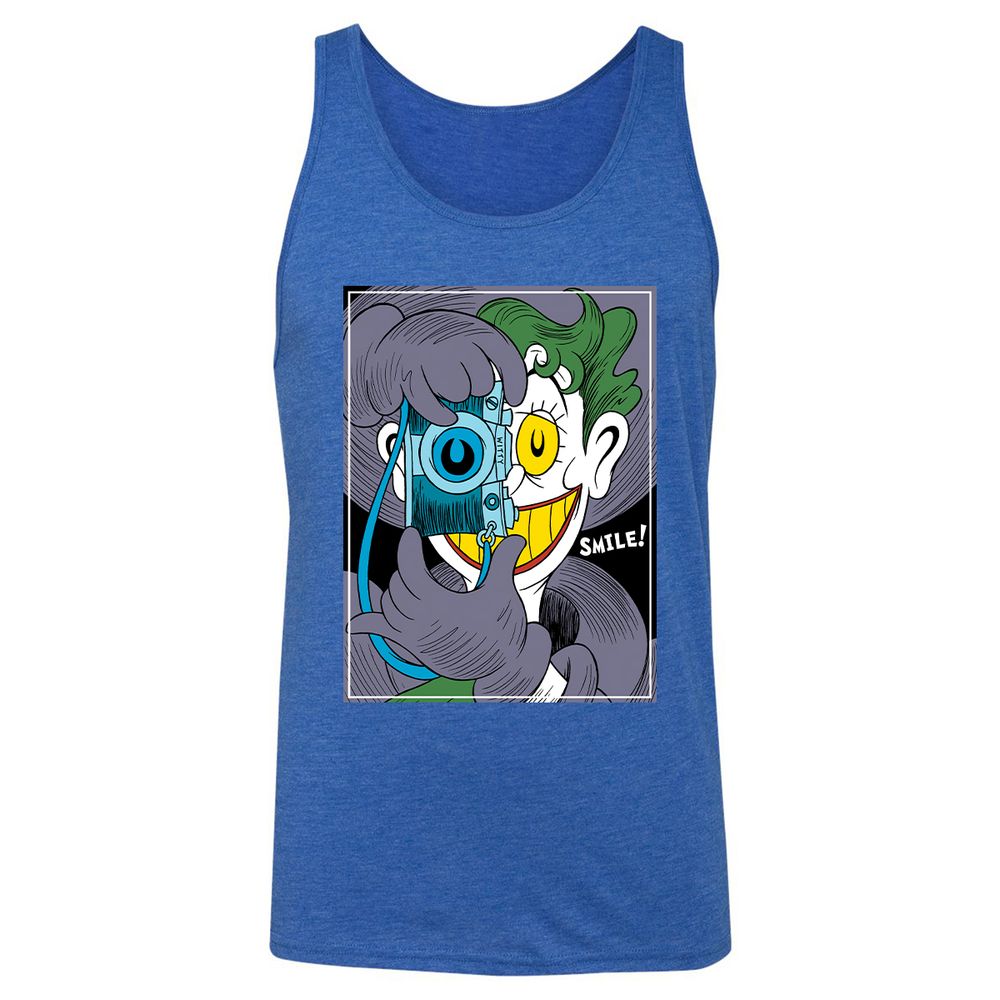 Unisex Jersey Tank - MP8QW7T1 - True Royal Triblend - 12