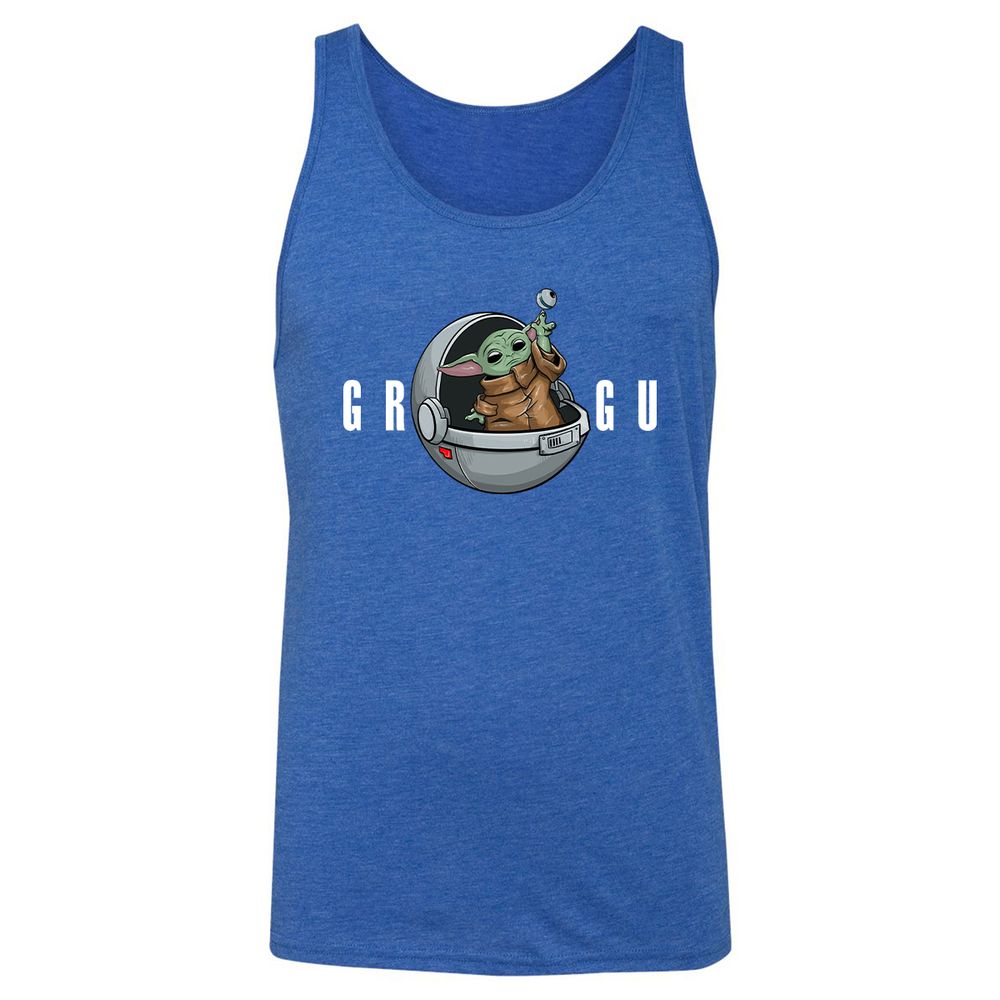 Unisex Jersey Tank - ETTTHLQC - True Royal Triblend - 12