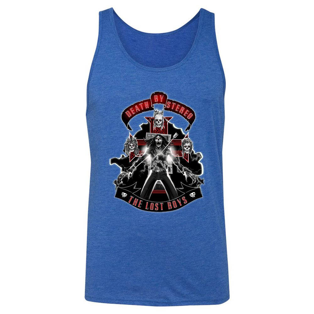 Unisex Jersey Tank - LTPKAQKB - True Royal Triblend - 12