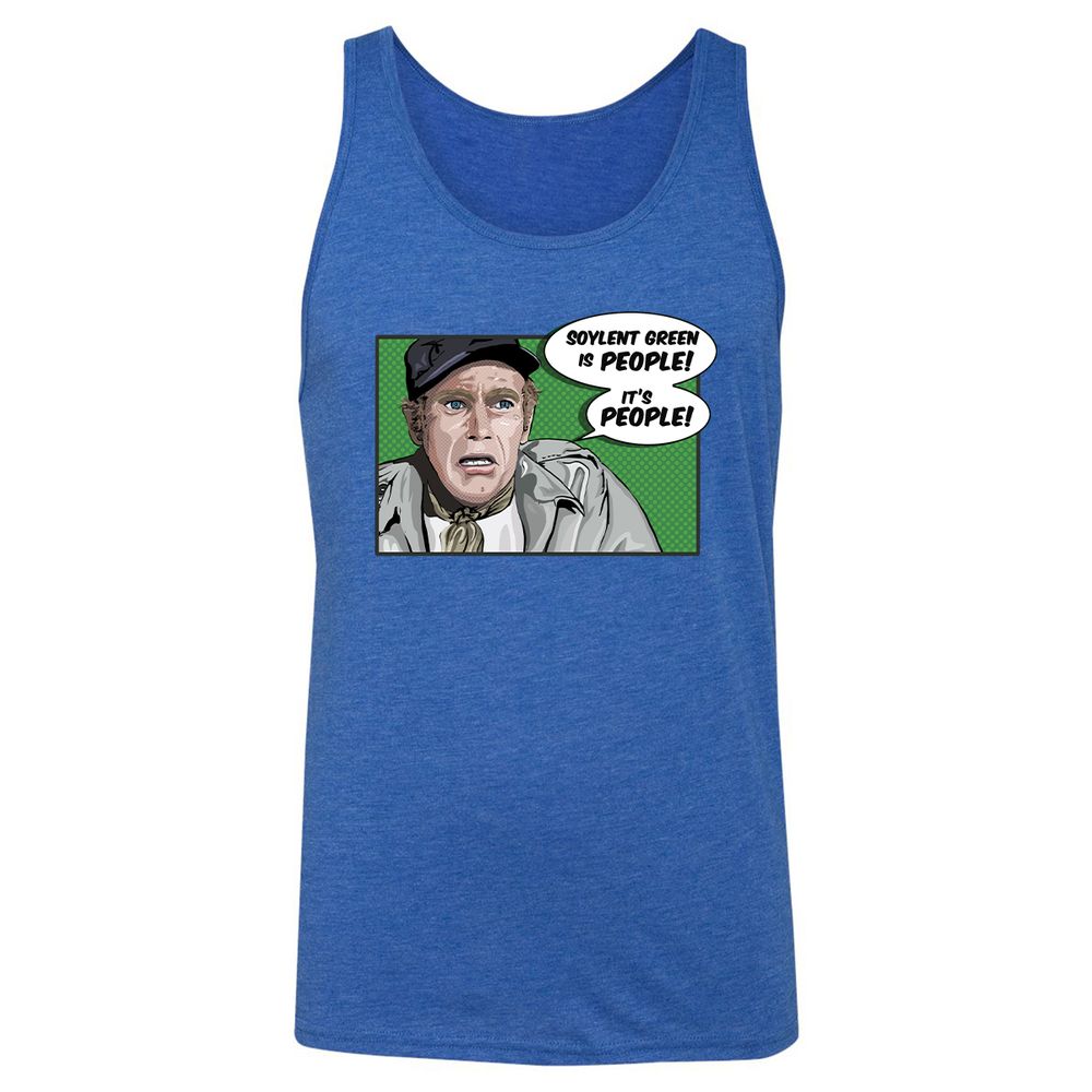 Unisex Jersey Tank - S2ZDXZML - True Royal Triblend - 12
