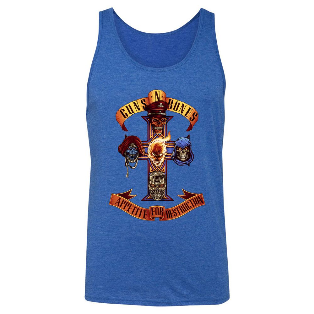 Unisex Jersey Tank - Q51MAB3U - True Royal Triblend - 12