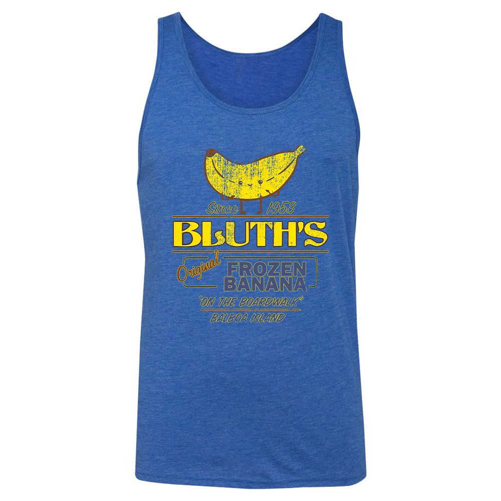 Unisex Jersey Tank - B7S8LSLE - True Royal Triblend - 12