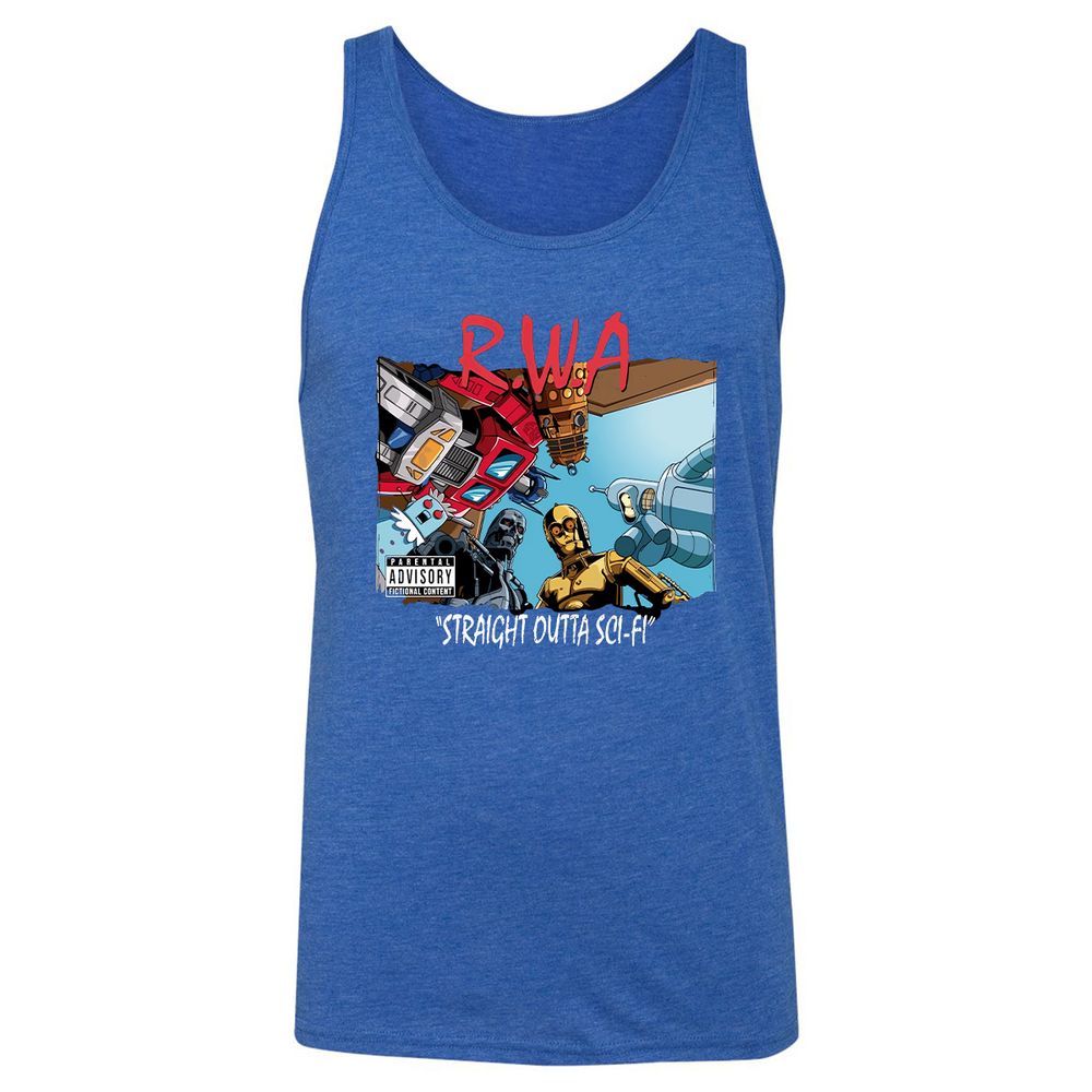 Unisex Jersey Tank - B73SD5D3 - True Royal Triblend - 12
