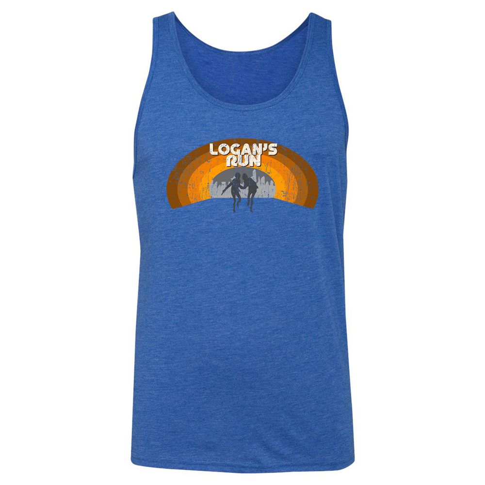 Unisex Jersey Tank - MP4ZD1FV - True Royal Triblend - 12