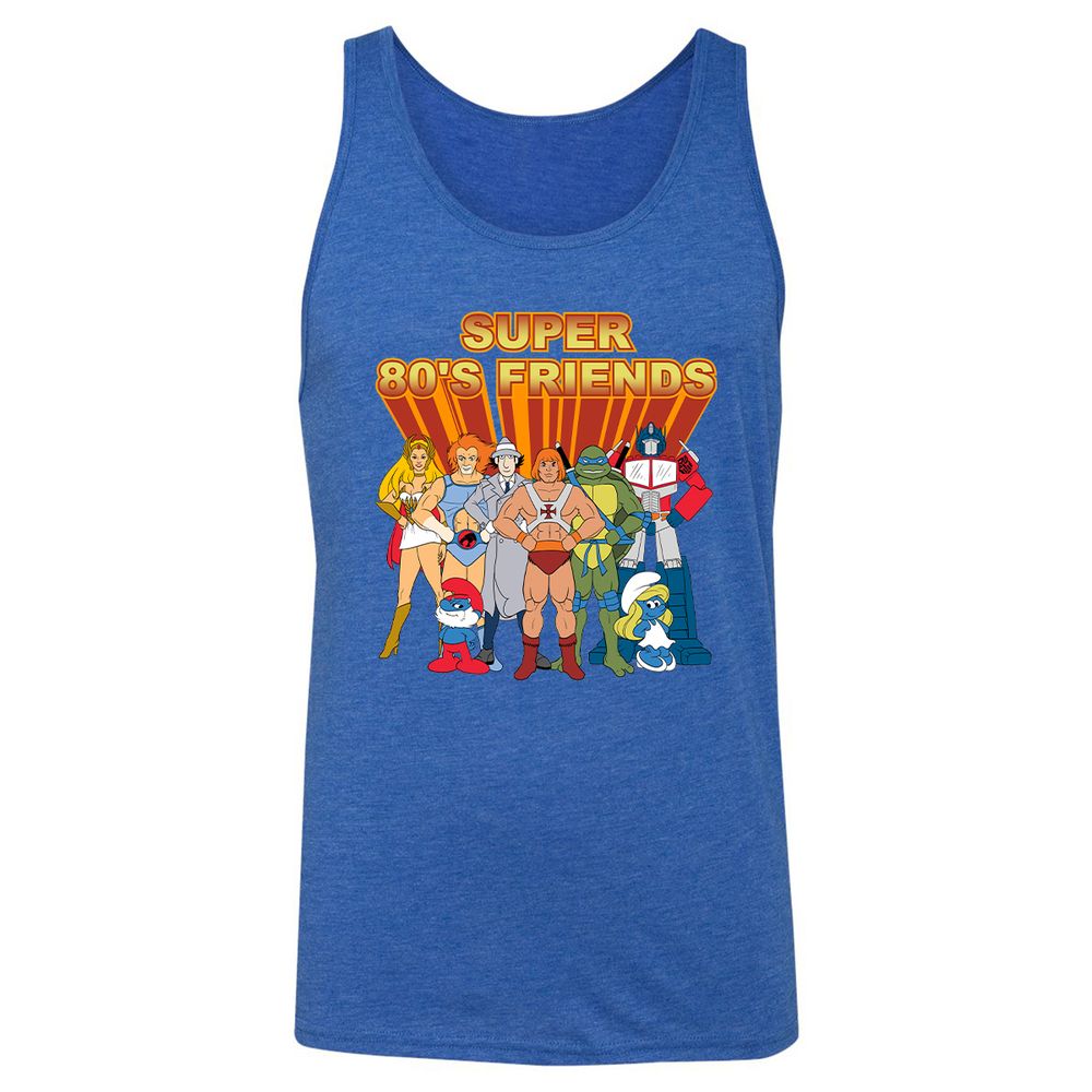 Unisex Jersey Tank - 5P9CAQUD - True Royal Triblend - 12