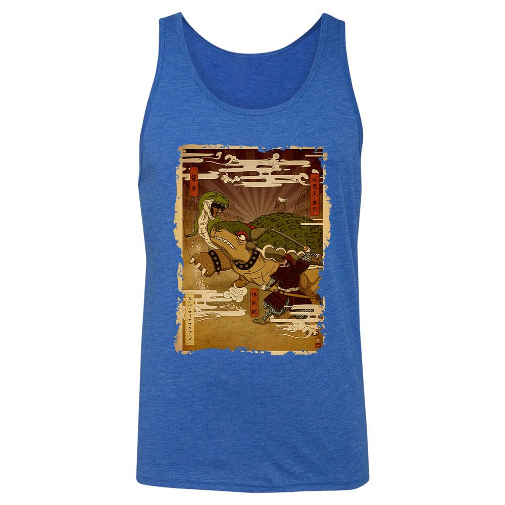 Unisex Jersey Tank - RDLKVFKR - True Royal Triblend - 12