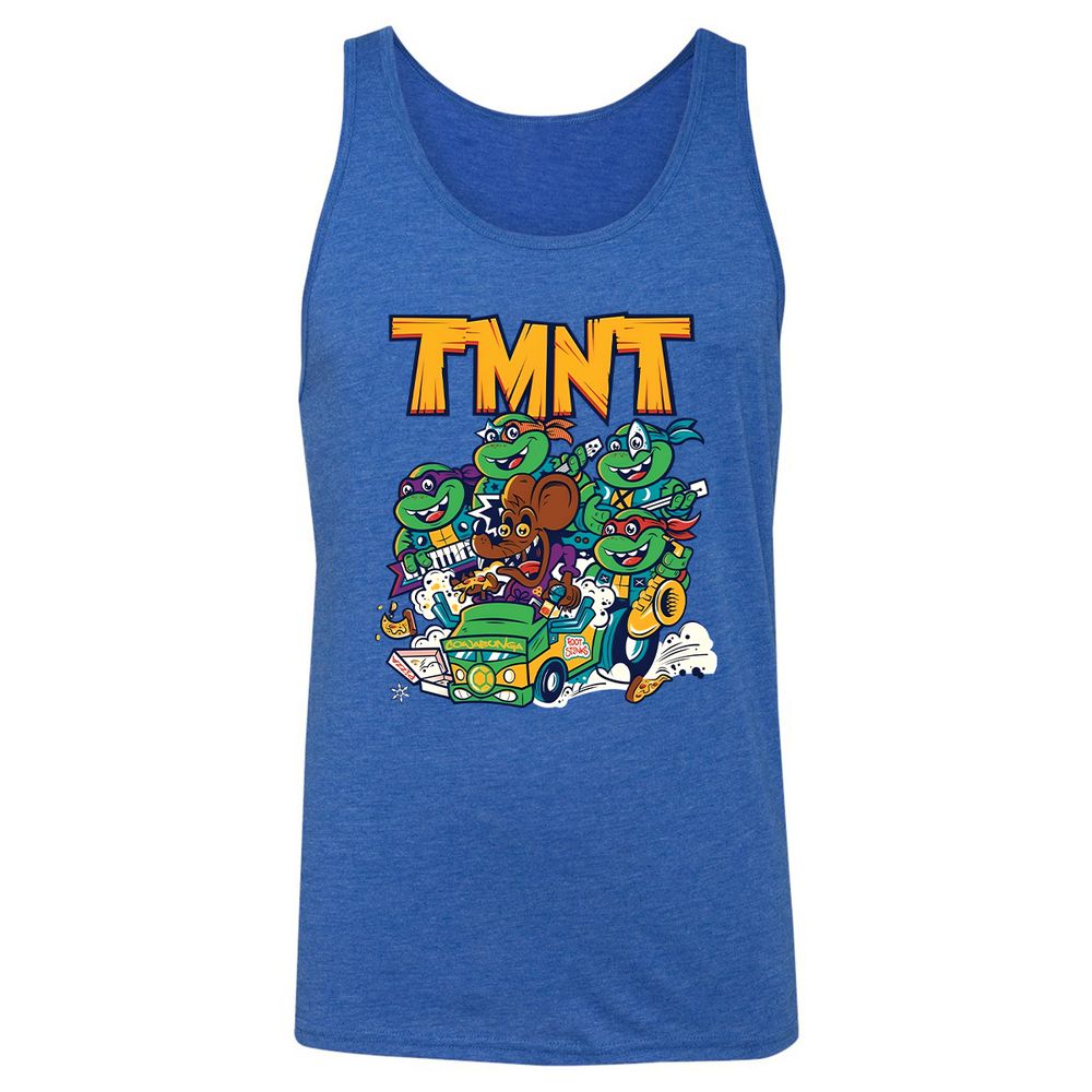 Unisex Jersey Tank - GE231AXT - True Royal Triblend - 12