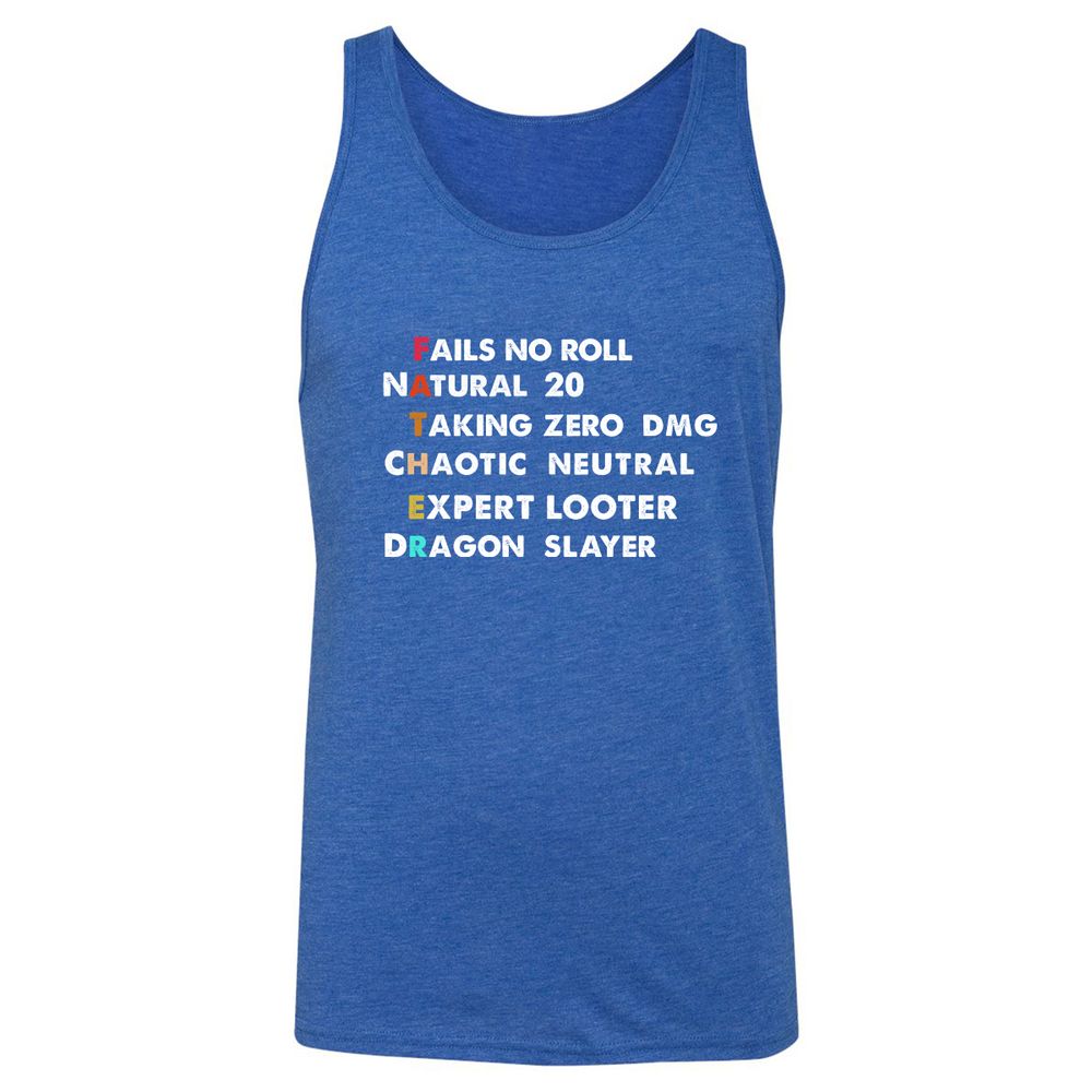 Unisex Jersey Tank - TQCLHA3X - True Royal Triblend - 12