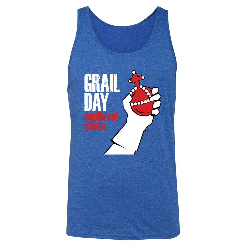 Unisex Jersey Tank - U4SYRXER - True Royal Triblend - 12