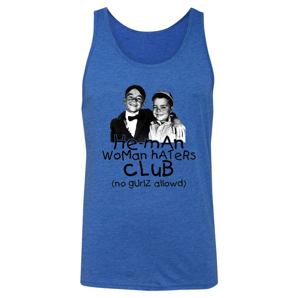 Unisex Jersey Tank - U3BW3UBB - True Royal Triblend - 12