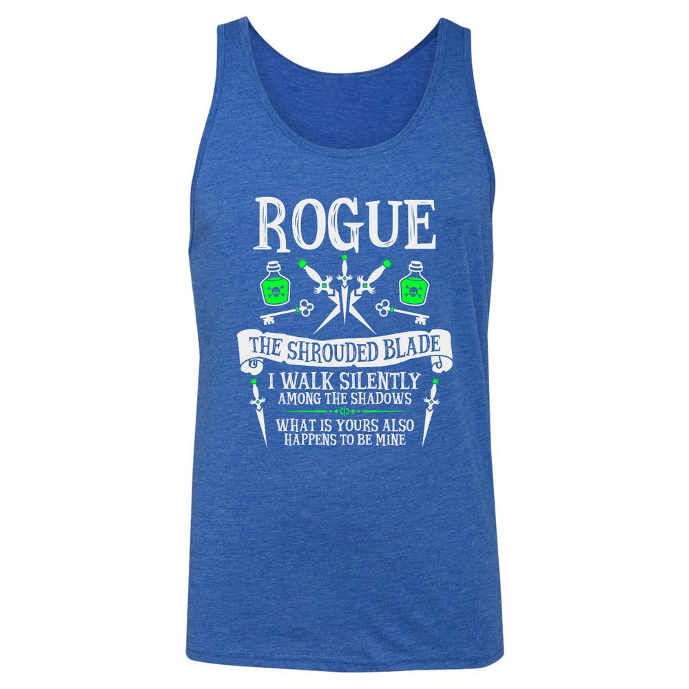 Unisex Jersey Tank - 5JQAMUDD - True Royal Triblend - 12