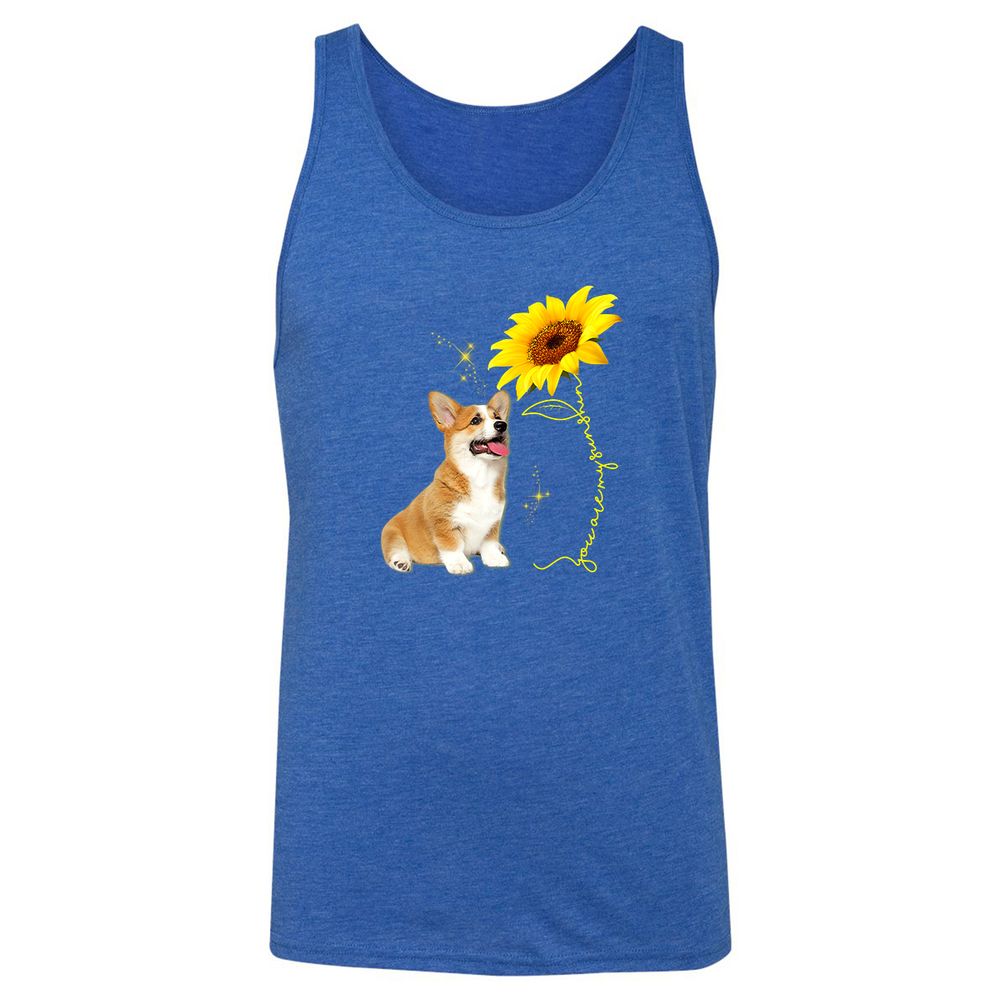 Unisex Jersey Tank - 38JBHUXK - True Royal Triblend - 12